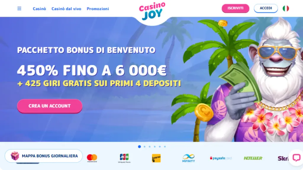 Casino Joy casino non aams