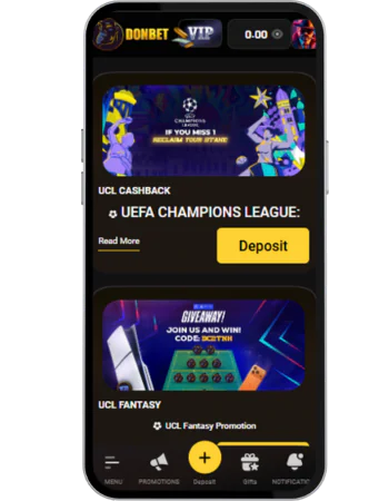 Donbet Ottieni i tuoi bonus