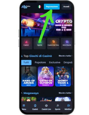 Mystake Accedi al sito principale
