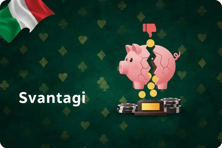 Svantaggi non AAMS