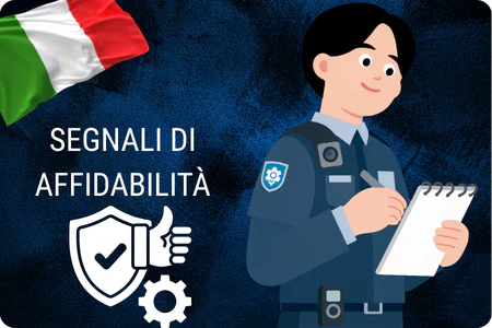 Segnali affidabilità nuovo casino non AAMS